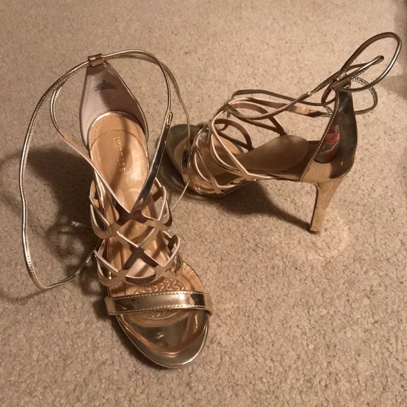 Express Shoes - Express strappy heels